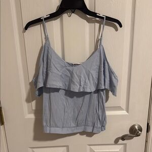 Elodie Light Blue Layered Camisole